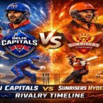 Delhi Capitals vs Sunrisers Hyderabad Timeline