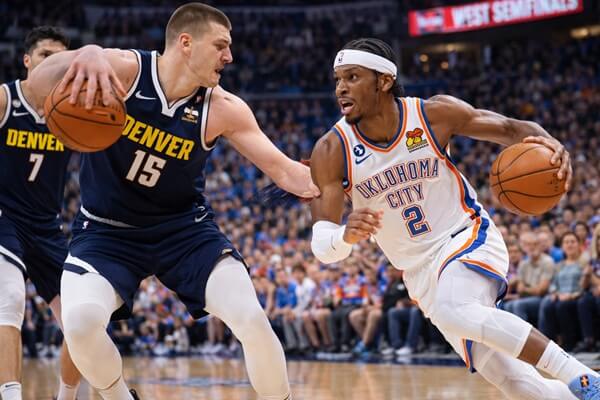 Denver Nuggets vs OKC Thunder Match Player Stats