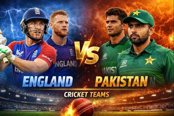 England vs Pakistan Cricket Teams