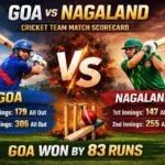 Goa vs Nagaland Cricket Team Match Scorecard