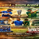 India National Cricket Team vs South Africa National Cricket Team Timeline