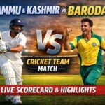 Jammu and Kashmir vs Baroda Cricket Team Match Scorecard