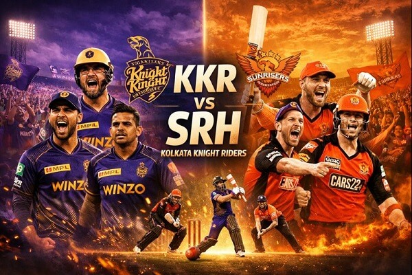 Kolkata Knight Riders vs Sunrisers Hyderabad Timeline