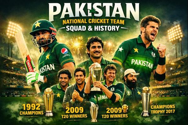 Pakistan National Cricket Team – Squad & History