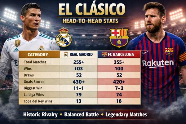 real madrid vs fc barcelona timeline