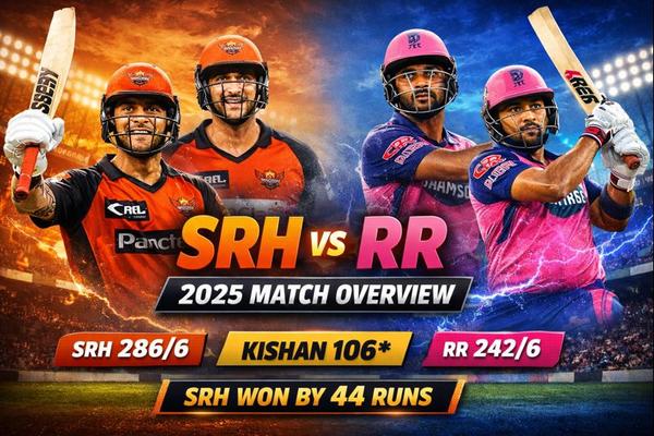 SRH vs RR 2025 Match Overview