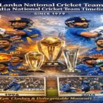 Sri Lanka National Cricket Team vs India National Cricket Team Timeline