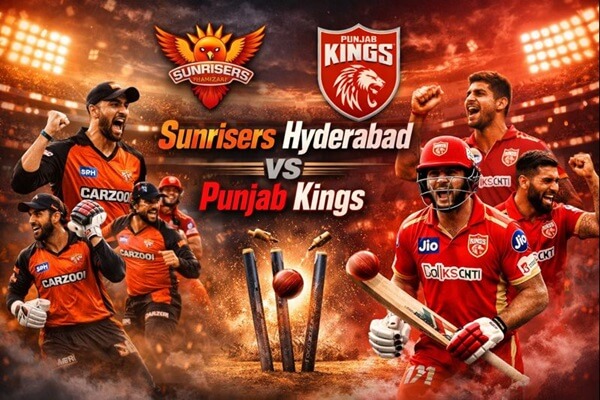 Sunrisers Hyderabad vs Punjab Kings Timeline