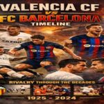 Valencia CF vs FC Barcelona Timeline
