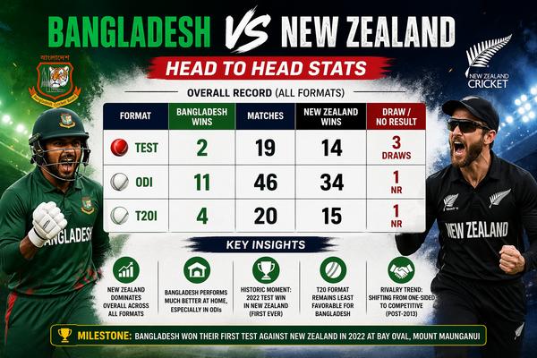 new zealand national cricket team vs bangladesh national cricket team timeline