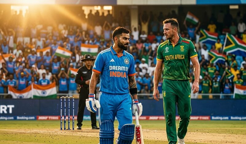 south africa national cricket team vs india national cricket team timeline