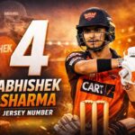 Abhishek Sharma Jersey Number