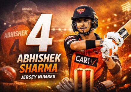 Abhishek Sharma Jersey Number