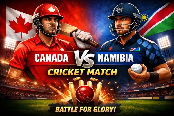 Canada vs Namibia Cricket Match