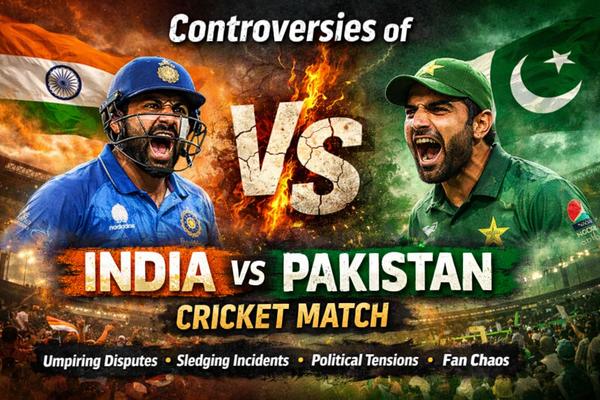Controversies of India vs Pakistan Cricket Match