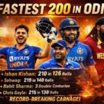 Fastest 200 In ODI