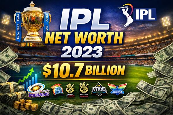 IPL Net Worth 2023