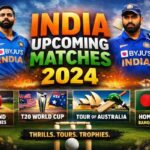 India Upcoming Matches 2024