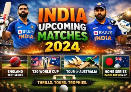 India Upcoming Matches 2024