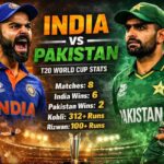 India vs Pakistan Stats in T20 World Cup