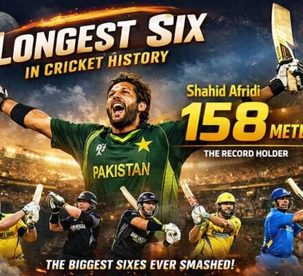 Longest Six In Cricket History