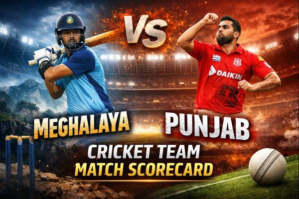 Meghalaya vs Punjab Cricket Team Match Scorecard