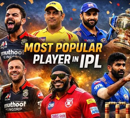 Most Popular Player In IPL