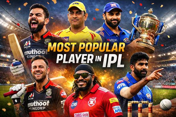 Most Popular Player In IPL
