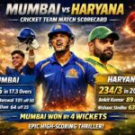 Mumbai vs Haryana Cricket Team Match Scorecard