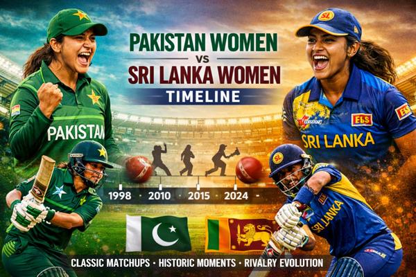 Pakistan Women vs Sri Lanka Women Timeline