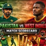 Pakistan vs West Indies Match Scorecard