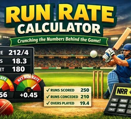 Run Rate Calculator