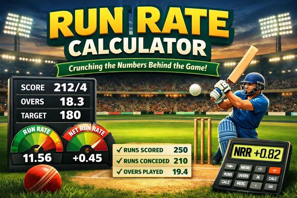 Run Rate Calculator