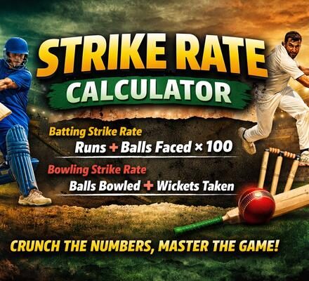 Strike Rate Calculator
