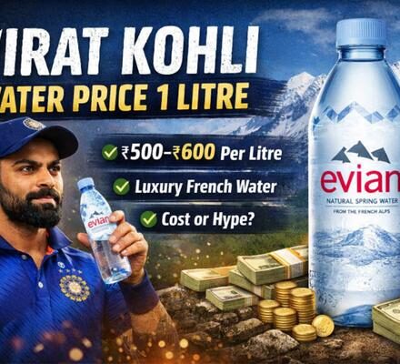 Virat Kohli Water Price 1 Litre