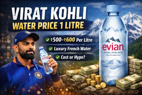 Virat Kohli Water Price 1 Litre