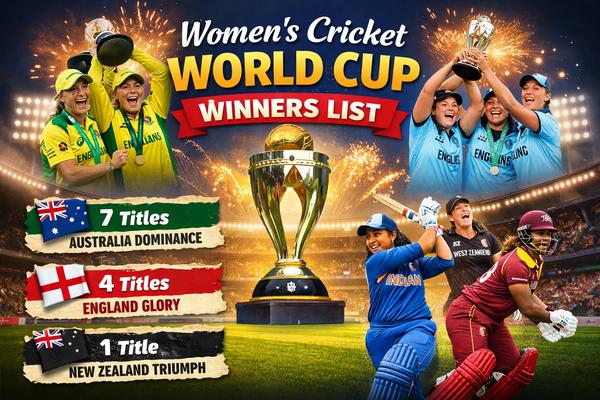 Women's Cricket World Cup Winners List