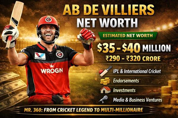Ab De Villiers Net Worth
