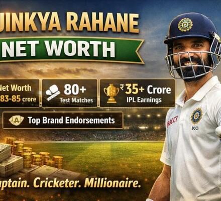 Ajinkya Rahane Net Worth