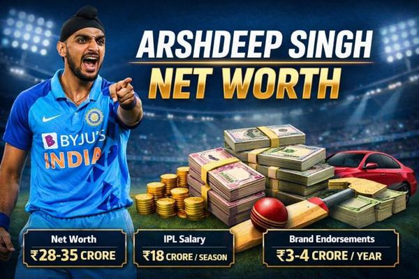 Arshdeep Singh Net Worth