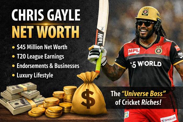 Chris Gayle Net Worth