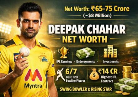 Deepak Chahar Net Worth