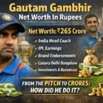 Gautam Gambhir Net Worth In Rupees
