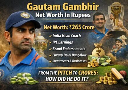Gautam Gambhir Net Worth In Rupees