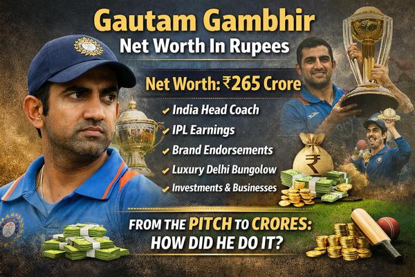Gautam Gambhir Net Worth In Rupees