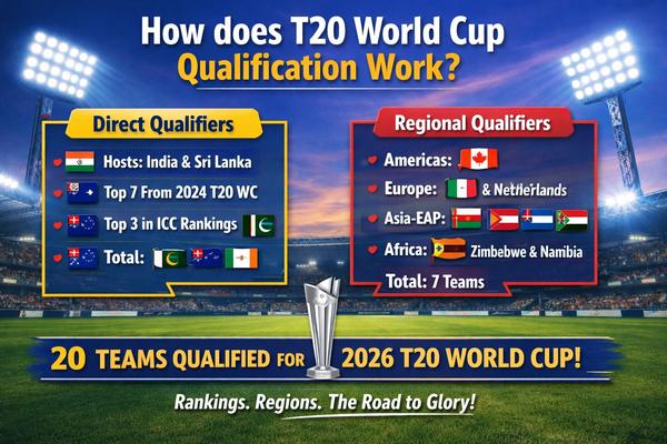 How does T20 World Cup qualification work