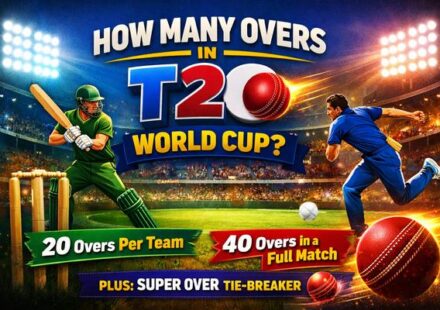How many overs in T20 World Cup
