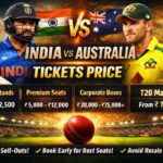 India Vs Australia Tickets Price