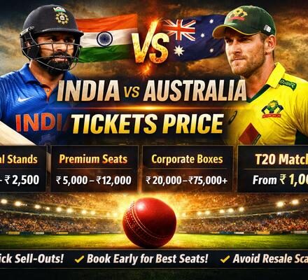 India Vs Australia Tickets Price