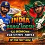 India Vs Bangladesh T20 Tickets